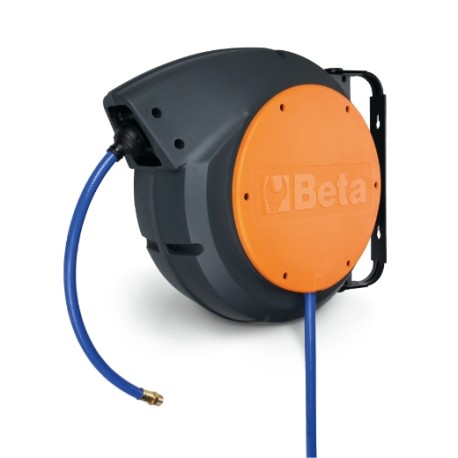 Enrolladorprolongador automático de resorte, cuerpo de material plástico antichoques, para utilizarse con aire o agua 1900M 8X1